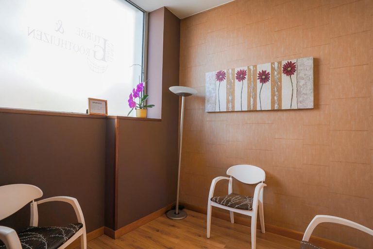 Sala de espera clínica dental